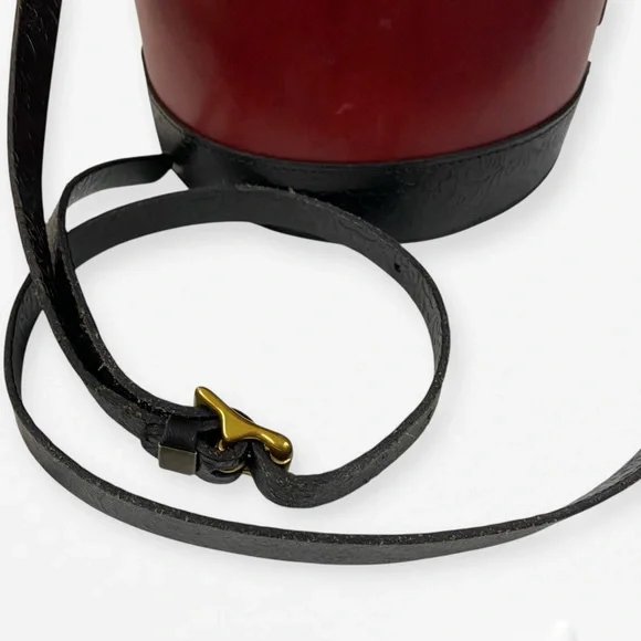 Old Trend Women's Burgundy and Black Crossbody Bag - Picture 13 of 14